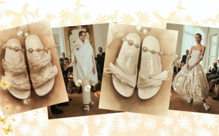 Forget heels, brides are now walking down the aisle in Birkenstocks