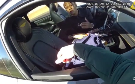 Olympian Sha'Carri Richardson pleads with officer to ‘work with me’ during speeding arrest: ‘I’m begging you’