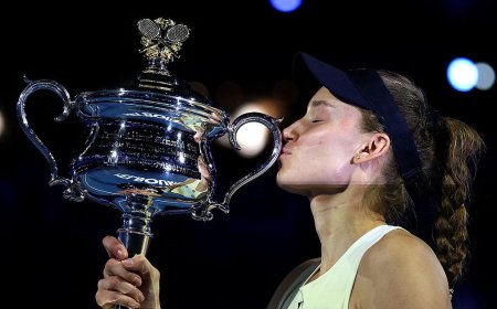 Elena Rybakina wins Australian Open for 2nd Grand Slam title
