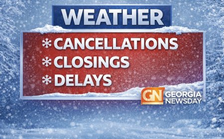 Snow storm: Cancellations, delays & closings in metro Atlanta, North Georgia