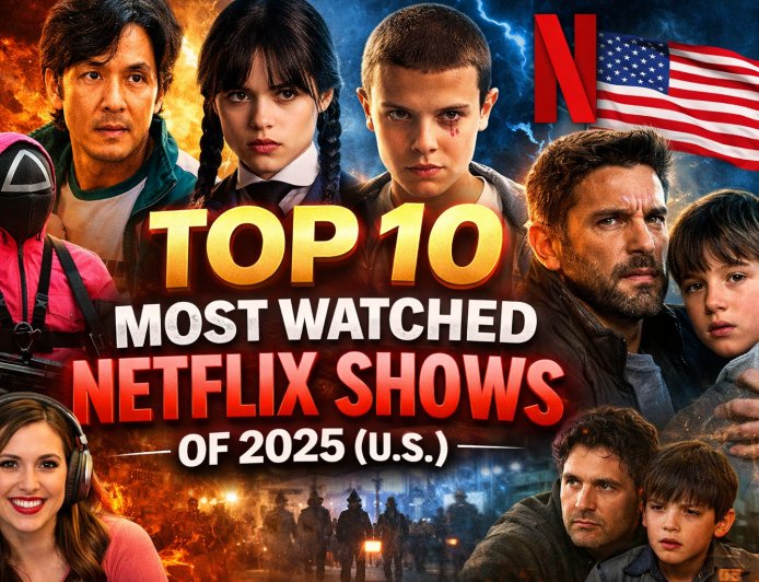 Netflix’s 10 most watched shows of 2025 revealed — with one getting more than 200,000,000 views