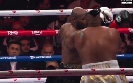 Jarrell Miller’s Hairpiece Flies in One of Boxing’s Most Unforgettable Moments