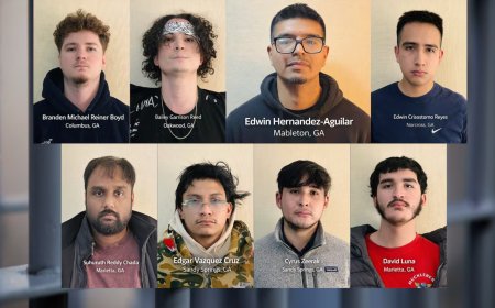 8 charged in Sandy Springs human trafficking sting operation