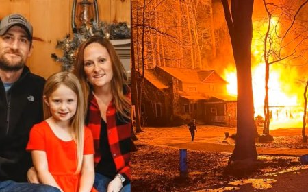 Georgia teacher Amy Gardner, officer lose home in house fire surrounded by icy roads