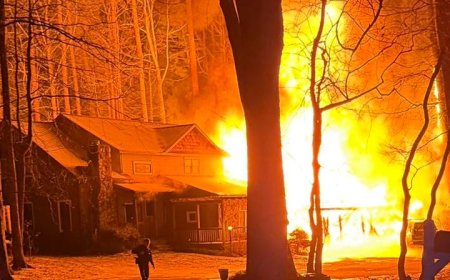 Georgia teacher Amy Gardner, officer lose home in house fire surrounded by icy roads