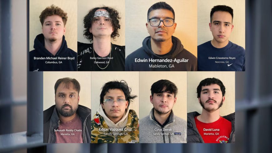 8 charged in Sandy Springs human trafficking sting operation