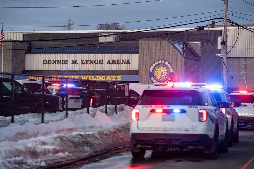 Two Killed in Shooting at Rhode Island High School Hockey Game; Suspect Identified